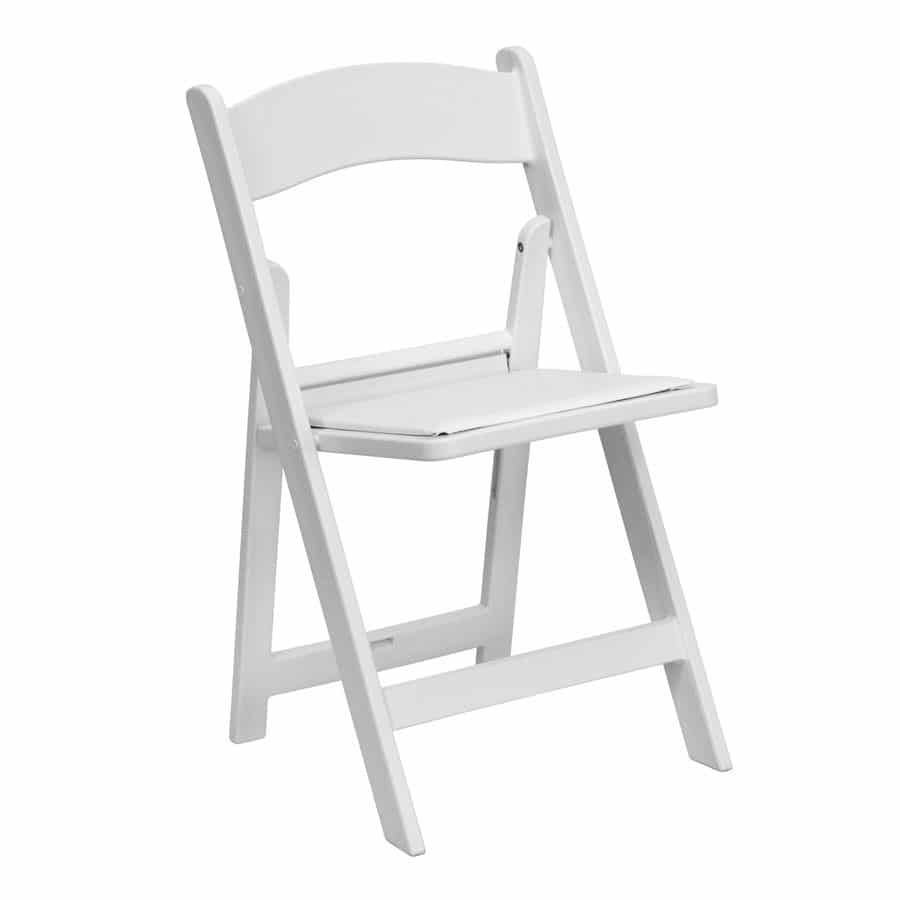 Am Rfc White Resin Folding Chair The, How To Clean White Resin Outdoor Chairs