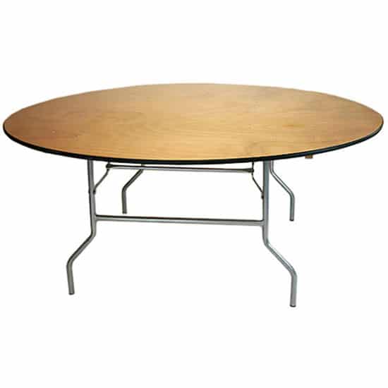 Amwft60r Plywood Core 60 Inch Round, Round 60 Inch Table