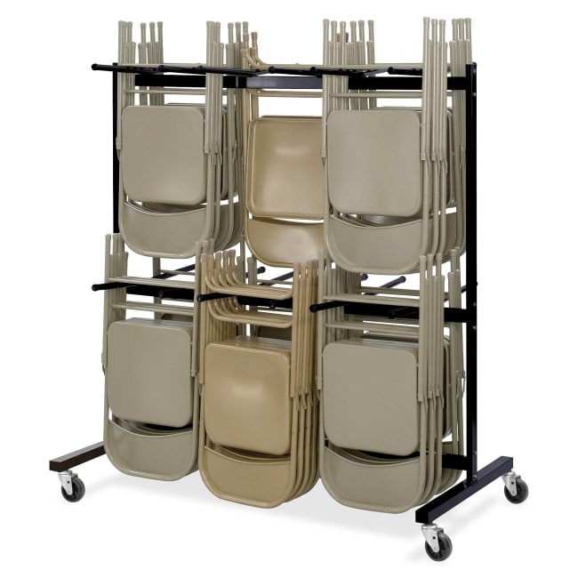 Double Tier Hanging Folding Chair Cart | The Furniture Family