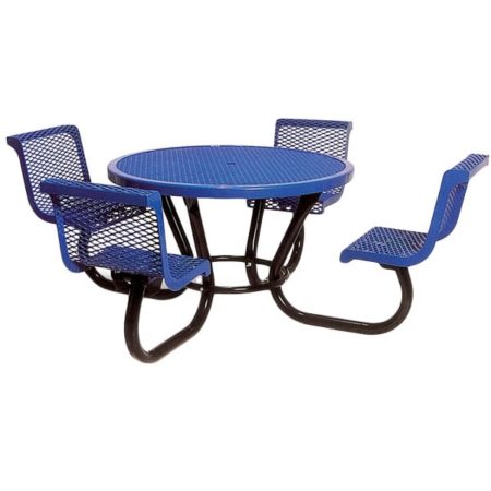 round outdoor table 46 inch