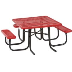 square handicap outdoor table
