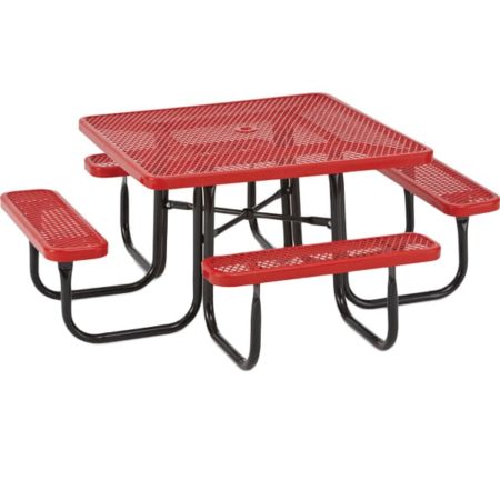 square outdoor table