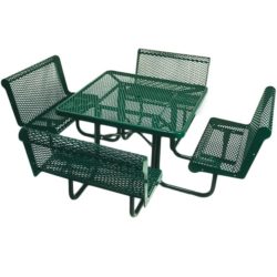 capri outdoor square table